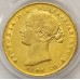 AUSTRALIA 1866 . ONE 1  SOVEREIGN . GOLD
